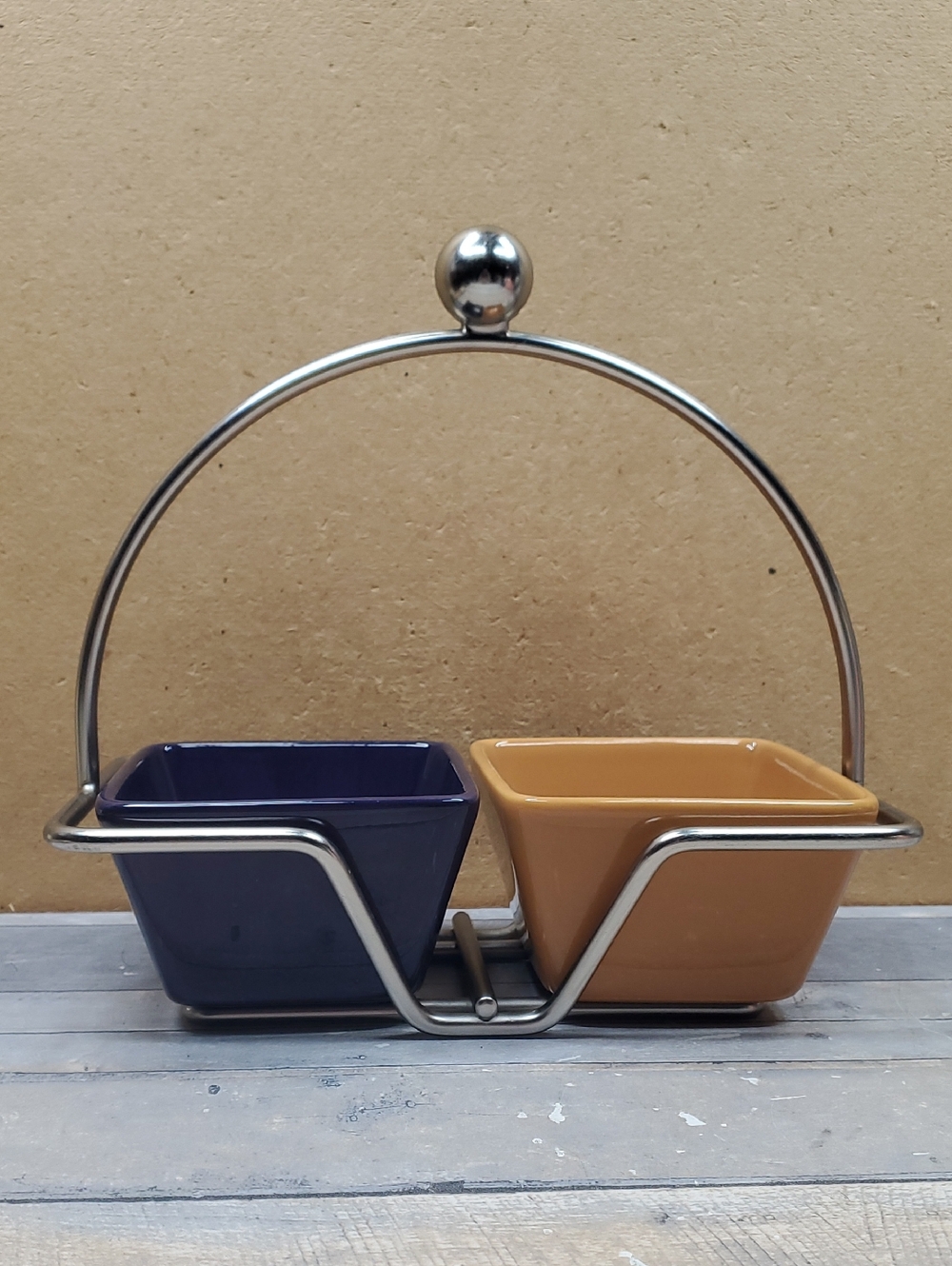 Pampered Chef Small Caddy with Two Simple Addition Bowls